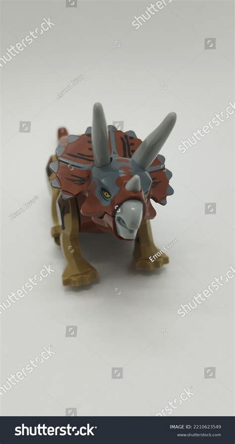 Dinosaur Toys Triceratops Children Stock Photo 2210623549 | Shutterstock