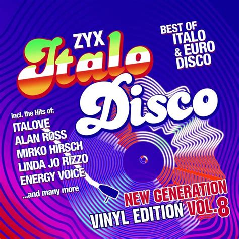 ZYX Italo Disco New Generation Vinyl Edition Vol 8 LP Jpc