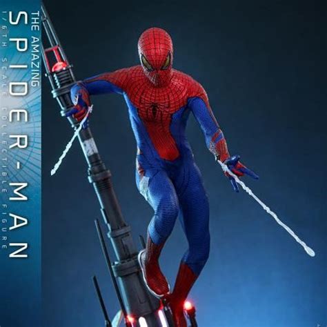 Hot Toys MMS Amazing Spider Man Figure LuxoPlay