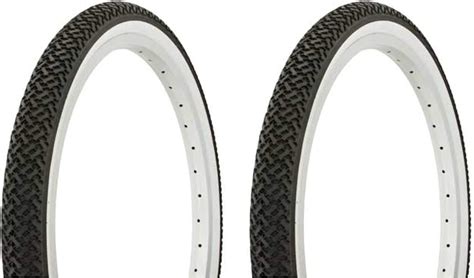 Two Tire Duro 20 X 1 75 Black White Side Wall Bike Tire Lowrider Bike