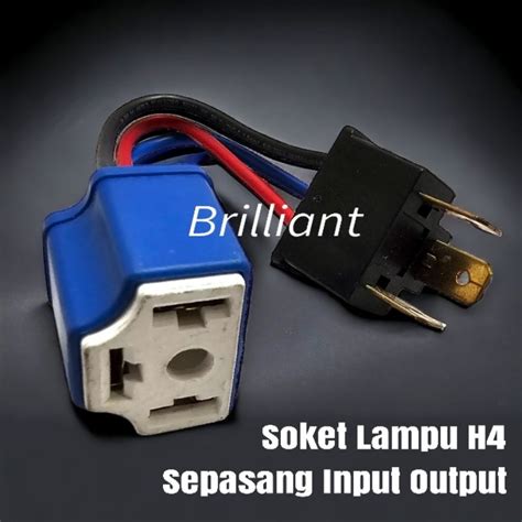 Jual Soket Lampu Sealbeam H Plus Kabel Tembaga Shopee Indonesia