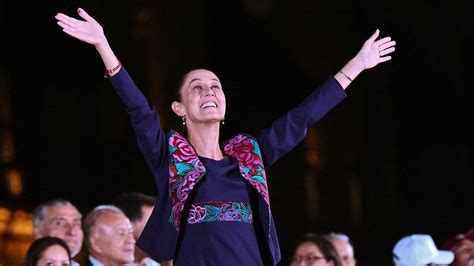 Claudia Sheinbaum Becomes Mexico S First Woman President With Landslide