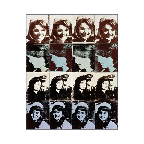 Andy Warhol Sixteen Jackies 1964 Andy Warhol Touch Of Modern