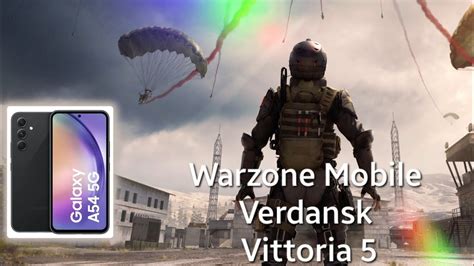 Call Of Duty Warzone Mobile Vittoria 5 Samsung Galaxy A54 5G Terzetti