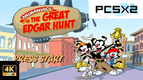 Animaniacs The Great Edgar Hunt PS2 4K Ultra HD Gameplay PCSX2 1 6