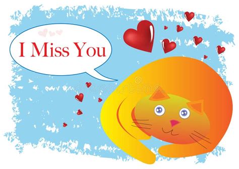 Cartoon Cute Miss You Stock Illustrations 302 Cartoon Cute Miss You