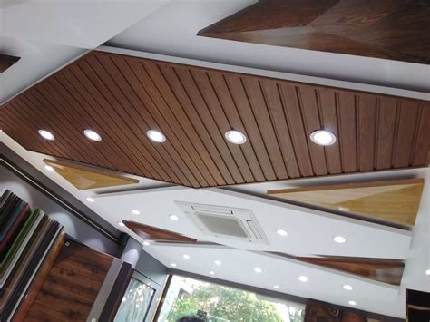 Wooden Thermal Printing Vox Pvc Soffit Ceiling For Indoor And Outdoor At Rs 135sq Ft In Bilaspur