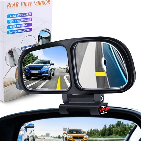 Buy Yngia Blind Spot Mirror Double Glass Adjustable Rear View Blind