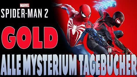 Marvel S Spider Man Alle Mysterium Entwickler Tageb Cher Gold