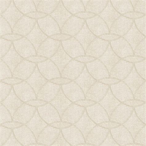 Bricoflor Vlies Mustertapete In Creme Gold Elegante Tapete Mit Ornament