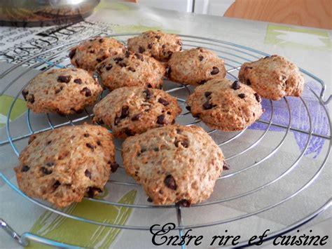 Cookies sans sucre à la farine d Epeautre Entre rire et cuisine