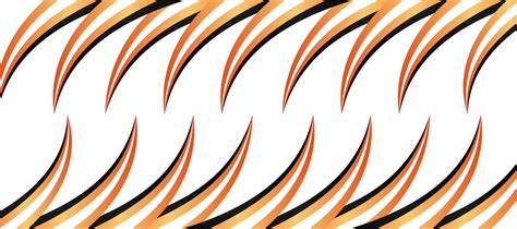 tiger stripes orange gradient car livery wrap stickers transparent 35666265 PNG