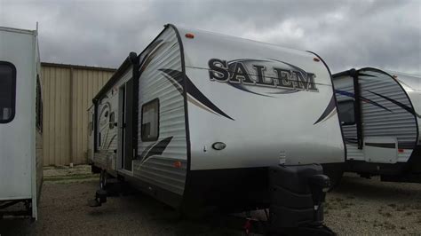 2015 Forest River Salem 36BHBS Pre Owned Travel Trailer Walk Through