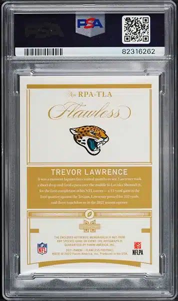 Top 10 Trevor Lawrence Rookie Cards - Recent Prices & Values