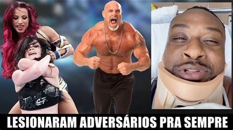 LUTADORES DA WWE QUE ACABARAM CARREIRAS YouTube