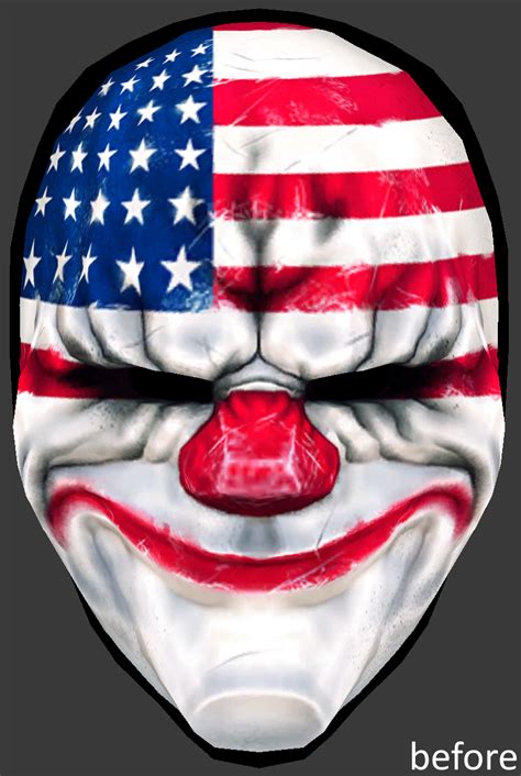 Higher Resolution Dallas Mask By Jarey Payday 2 Mods Modworkshop