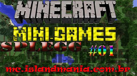 Especial 50 vídeos Minecraft Mini Games Splegg 01 YouTube