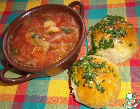 Украинские пампушки с чесноком – кулинарный рецепт