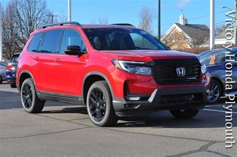 New 2024 Honda Passport Black Edition 4D Sport Utility In Plymouth