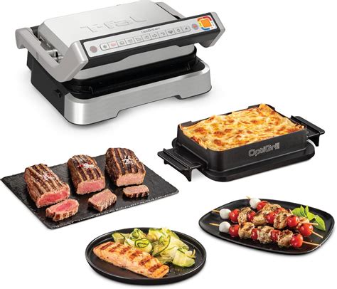 T Fal Electric Grill Optigrill In Stainless Steel Automatic