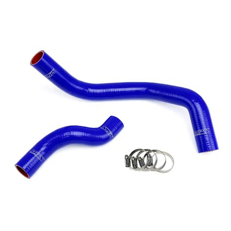 HPS Blue Reinforced Silicone Radiator Hose Kit Coolant For Nissan 89 98