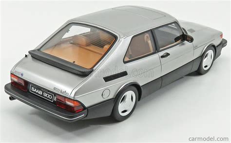 OTTO MOBILE OT875 Scale 1 18 SAAB 900 TURBO 16V AERO MKI 1984 SILVER