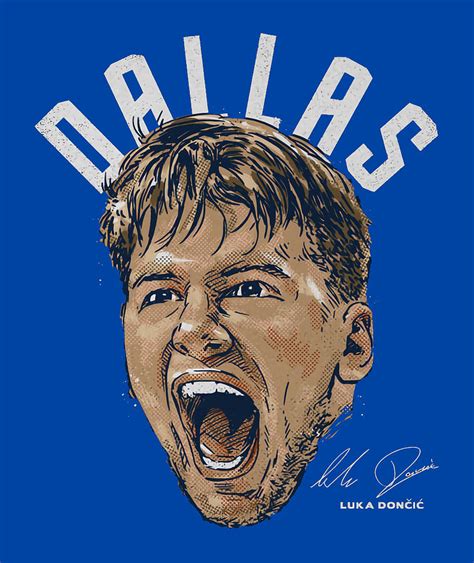 Luka Doncic Portrait City Arc Digital Art By Kelvin Kent Fine Art America