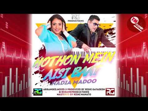 Nadia Madoo Honthon Mein Aisi Baat 2k20 Cover Version YouTube