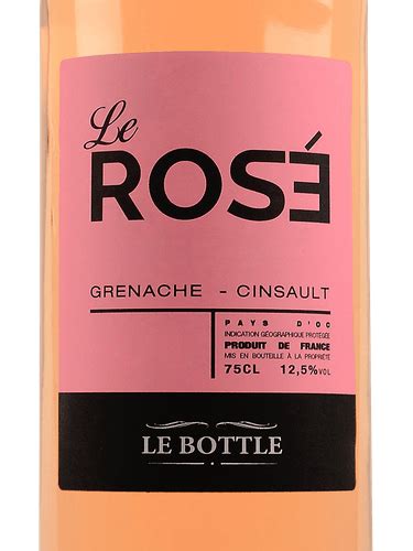 Le Bottle Le Rosé Grenache Cinsault Vivino US