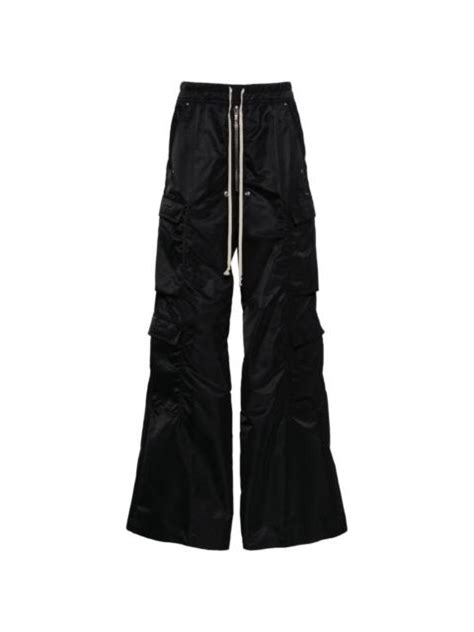 Rick Owens DRKSHDW Belas Wide Leg Trousers REVERSIBLE