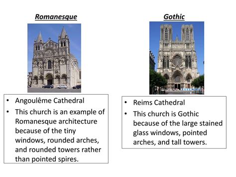 PPT - Romanesque vs. Gothic Architecture PowerPoint Presentation, free ...