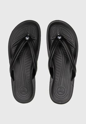 Slip On Chinelo Crocs Crocband Flip Preto Compre Agora Dafiti Brasil