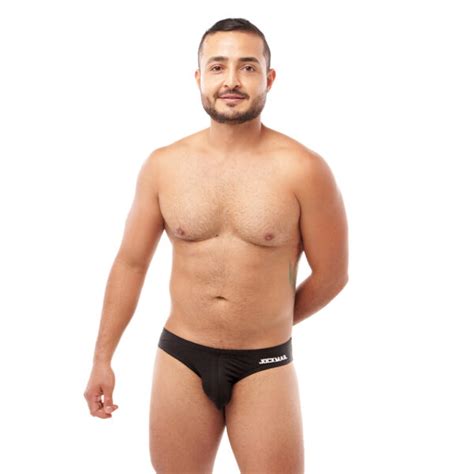 Bikini Jockmail Liso Negro Menslook Mx