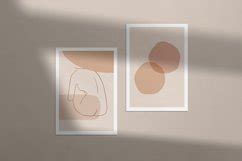 Lula Abstract Nude Prints