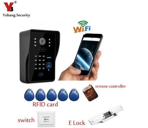 YobangSecurity WiFi Video Door Phone Doorbell Home Security Door