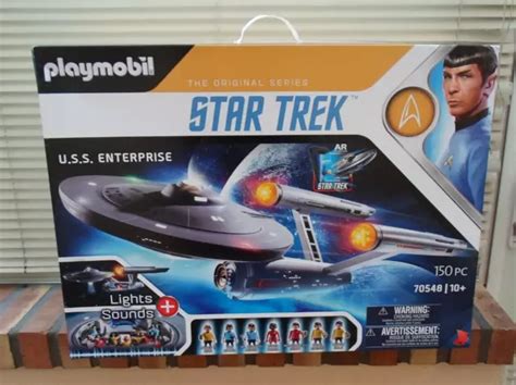 PLAYMOBIL STAR TREK 70548 U S S Enterprise NCC 1701 Playset Building