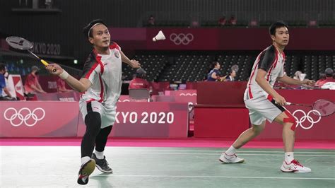 Semifinal Olimpiade Tokyo 2020 Ahsan Hendra Kalah Asa Medali Emas