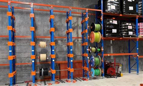 Mild Steel Cable Drum Storage Rack Load Per Layer 250 Kg At Rs 20000