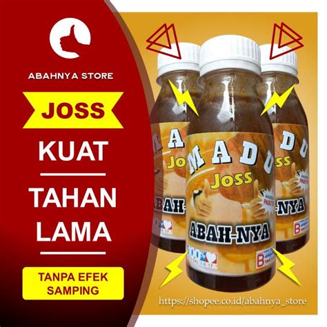 Jual Madu Stamina Pria Dewasa Joss Abahnya Ml Herbal Ori Terbukti