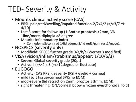 Classification Staging Grading In Ophthalmology