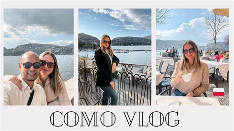 Jeden dzień nad JEZIOREM COMO Mediolan i Como CITY BREAK cz 2 Vlog