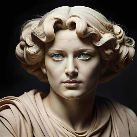 Premium Photo | A Roman Woman Statue