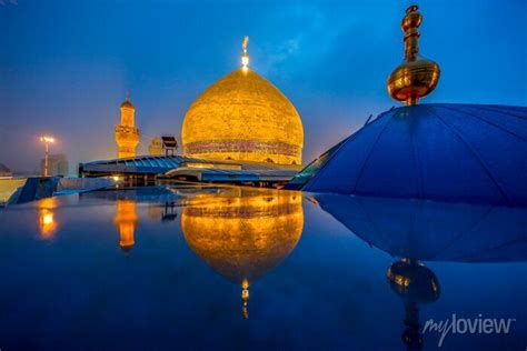 The Shrine Of Imam Ali Ibn Abi Talib In Najaf Karbala Iraq Posters