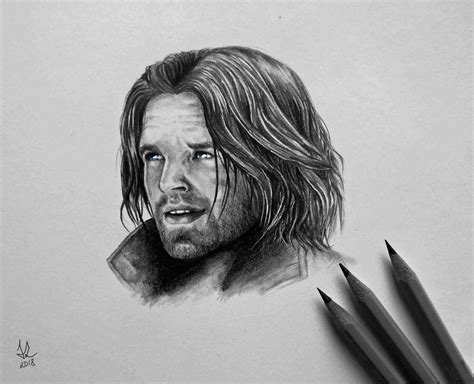 Bucky Sketch By Marrannon On Deviantart