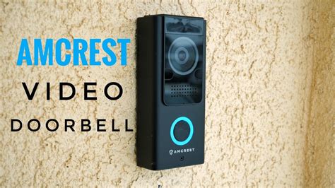 Amcrest 1080p Video Doorbell Camera Pro Review Home Security Youtube