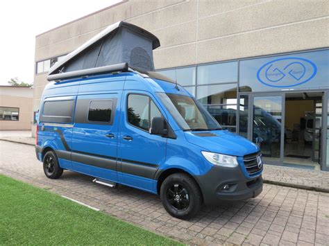 Camper Nuovo Van Furgonato Hymer Free S Blue Evolution Con Tetto A