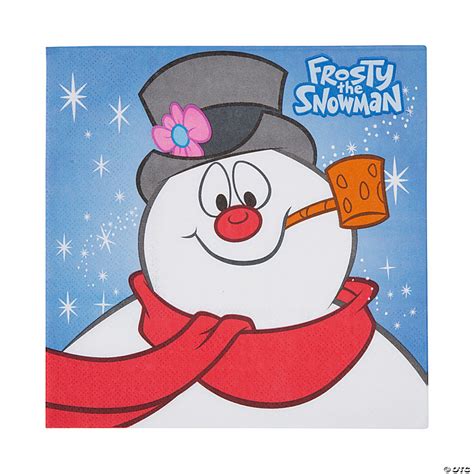 Frosty the Snowman™ Luncheon Napkins - 16 Pc. | Oriental Trading