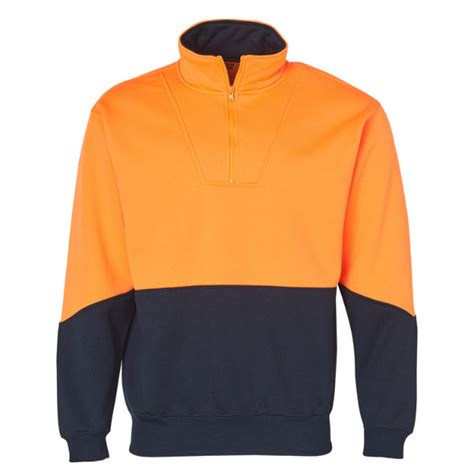 Smooth Fleece 12 Zip Windcheater Staysafe