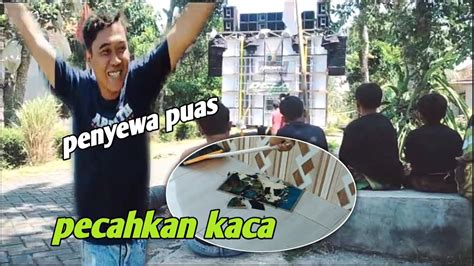 Pecah Kaca Bikin Kagum Penyewa Cek Sound Dela Audio Sebelum Karnaval