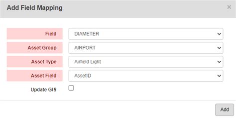 Add a Field Mapping